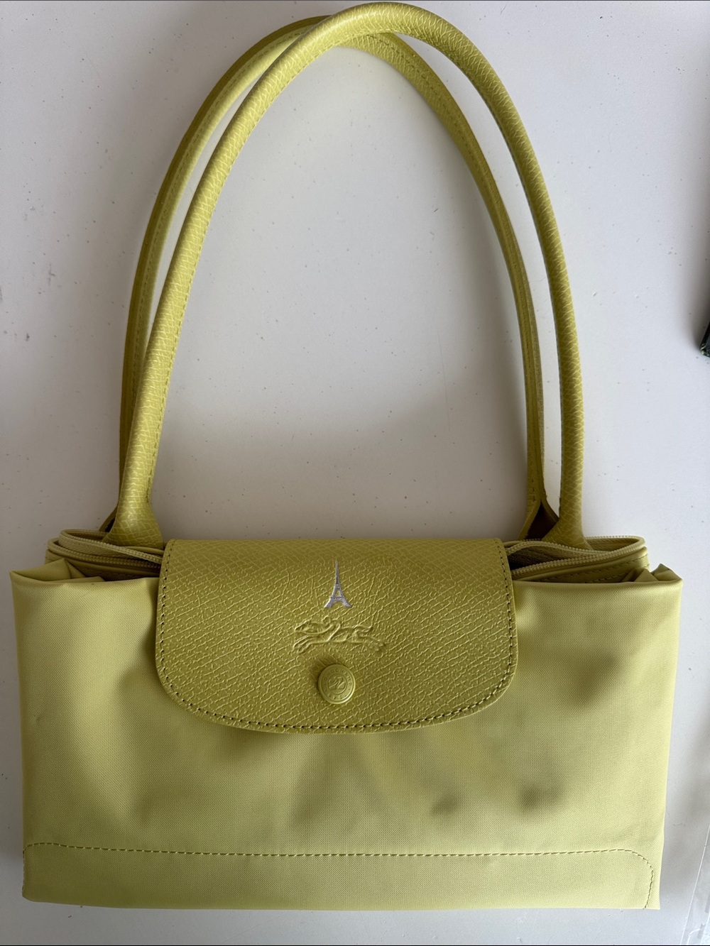 Longchamp LE PLIAGE ONE L TOTE BAG
Lime large long handle yellow green FRANCE - Picture 15 of 15